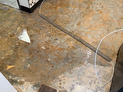 Residential Floor Restoration Cleanup